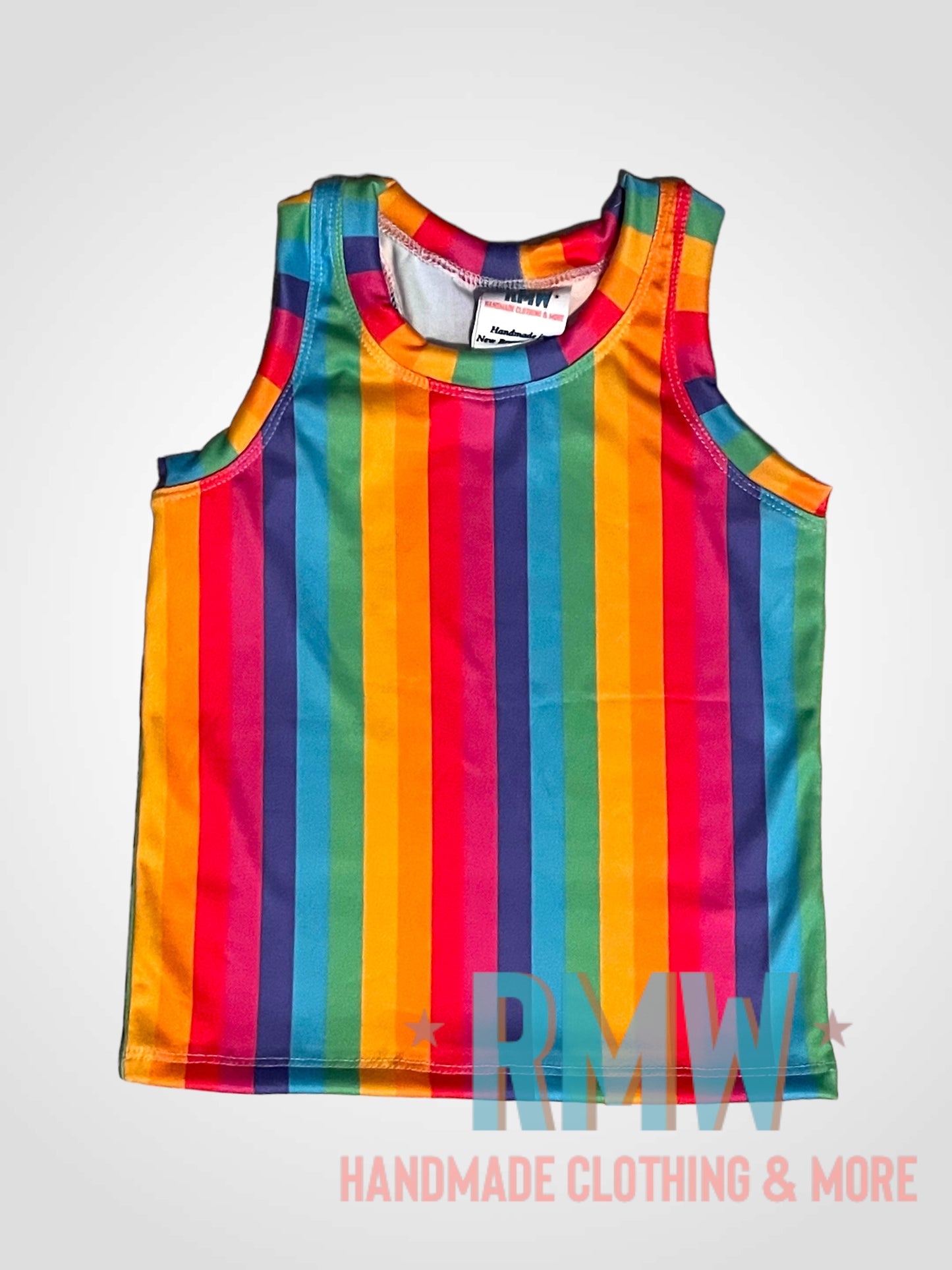 Racer back tank top (full length)