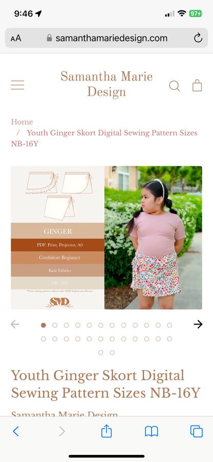 Ginger skirt (ruffle)